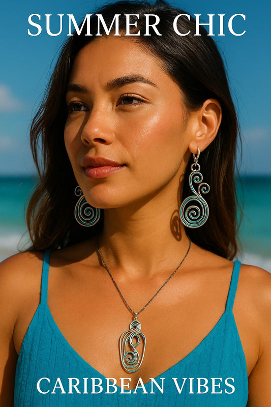 Serenity Flow” Artisan Pendant Necklace