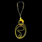 Handcrafted Gold Abstract Pendant Necklace