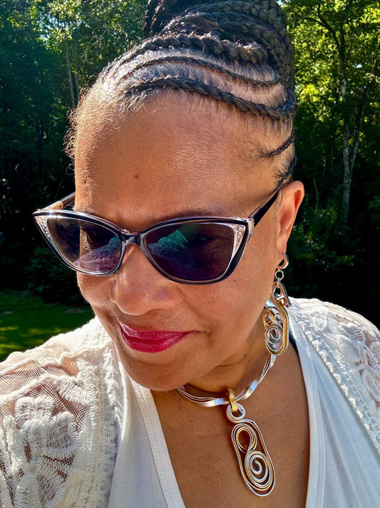 Silver Gold  Unique Earrings