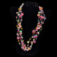 Multi-Colored Wire Crochet Necklace