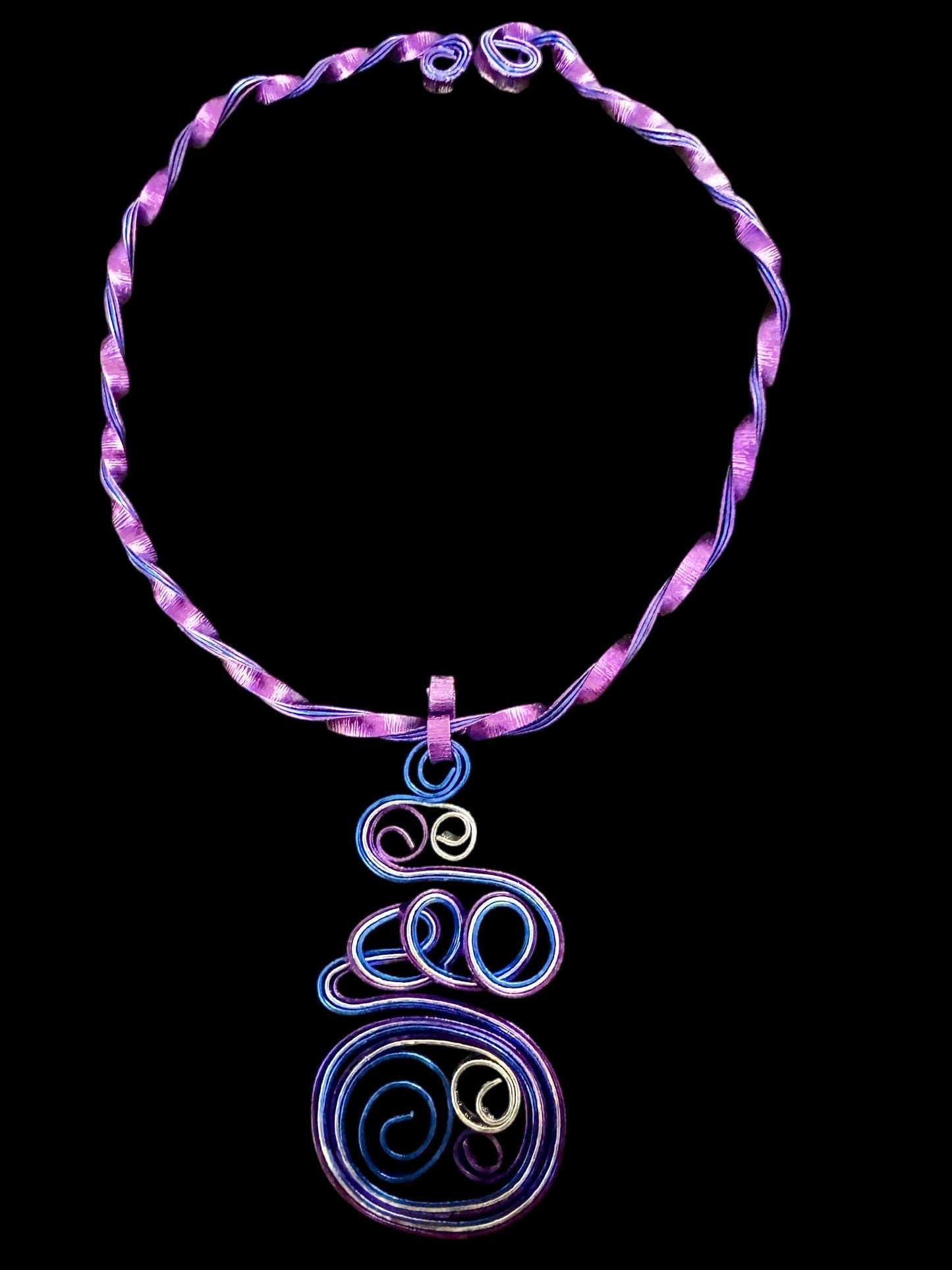 Purple Haze Choker Necklace