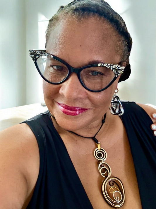 Black Silver Swirl Earrings